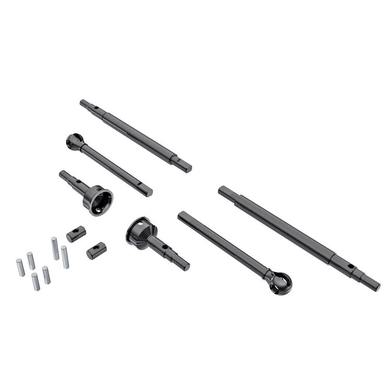 Traxxas TRA9756 TRX-4M (F&R) Axle Shafts and Stub Axles with Pins