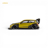 DCM Civic EG Ver.1 Gold Carbon Fiber Short Tail 1:64
