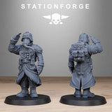 3D Printed GrimGuard Vigils by StationForge Miniatures