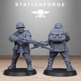 3D Printed FreeGuard Infantry by StationForge Miniatures