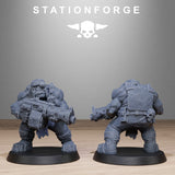 3D Printed Orkaz Bros Infantry by StationForge Miniatures