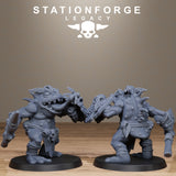 3D Printed Bogkin Heavies by Stationforge Miniatures