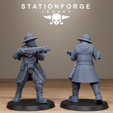 3D Printed Thorncrest Hunters by StationForge Miniatures