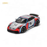 Mini-GT Porsche 911 Dakar Rally 1974 Ice Grey Metallic 1:64