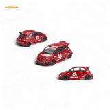 Mini-GT LB-WORKS ABARTH 595 Red 1:64