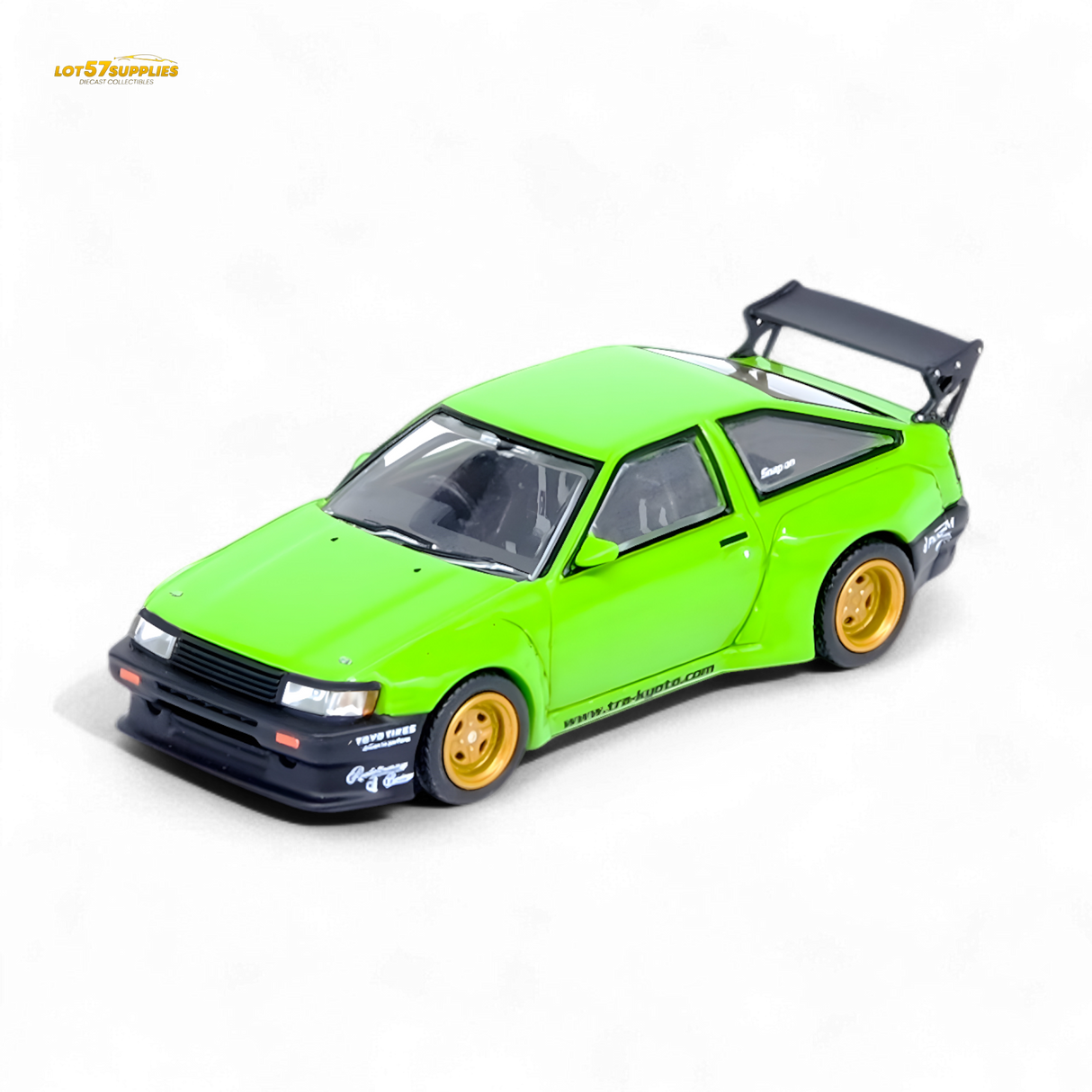 Inno64 Toyota AE86 Levin Pandem Rocket Bunny Green 1:64
