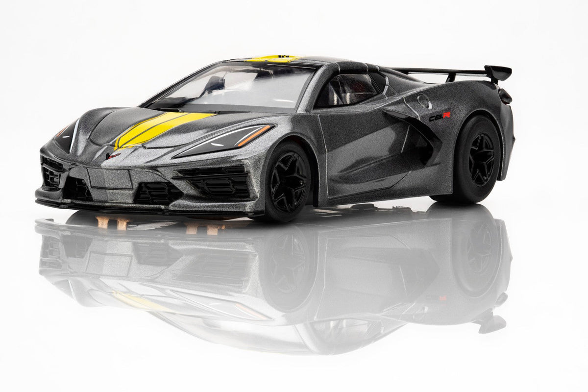 AFX 22107 Corvette C8 Hypersonic Grey 2022 HO Slot Car Mega G+ AFX22107