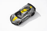 AFX 22107 Corvette C8 Hypersonic Grey 2022 HO Slot Car Mega G+ AFX22107
