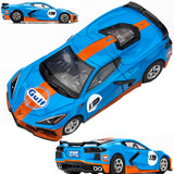 AFX 22108 2022 Corvette C8 Gulf HO Slot Car Mega G+ AFX22108