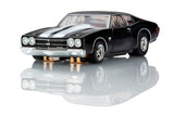 AFX 22118 1970 Chevrolet Chevelle LS6 SS 454 Black HO Slot Car Mega G+