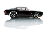 AFX 22118 1970 Chevrolet Chevelle LS6 SS 454 Black HO Slot Car Mega G+