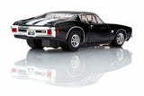 AFX 22118 1970 Chevrolet Chevelle LS6 SS 454 Black HO Slot Car Mega G+