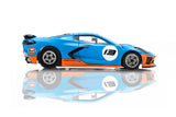 AFX 22108 2022 Corvette C8 Gulf HO Slot Car Mega G+ AFX22108
