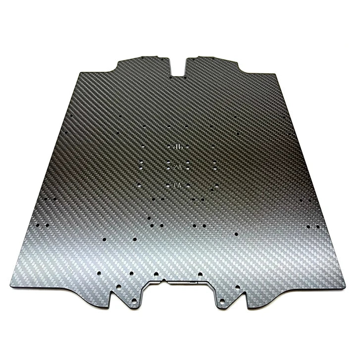 Perfect Pass 7075 Aluminum Reinforced Carbon Fiber GT Chassis For 1/7 Arrma