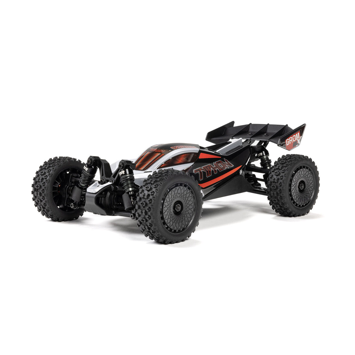 ARRMA TYPHON GROM 223S BLX Brushless 4X4 Small Scale Buggy RTR, Silver