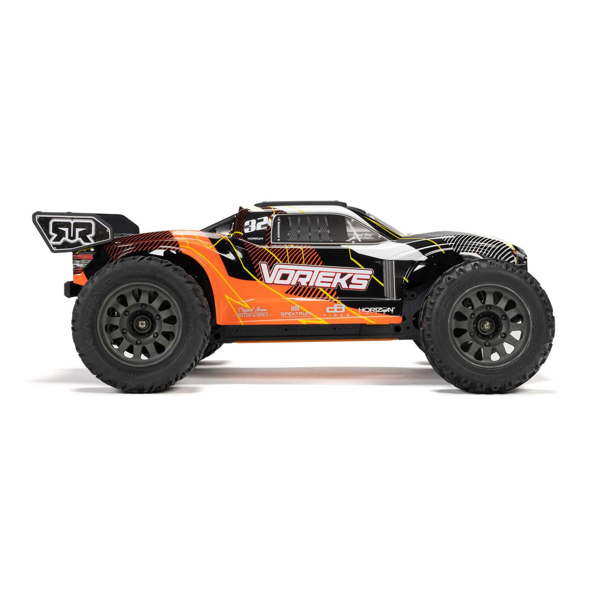 ARRMA 3205ST2 1/10 VORTEKS MEGA 550 2WD Stadium Truck RTR with Battery & Charger, Orange