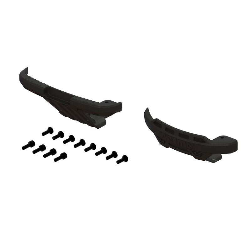 ARRMA 320745 Monster Truck Bumper Set (2): GROM