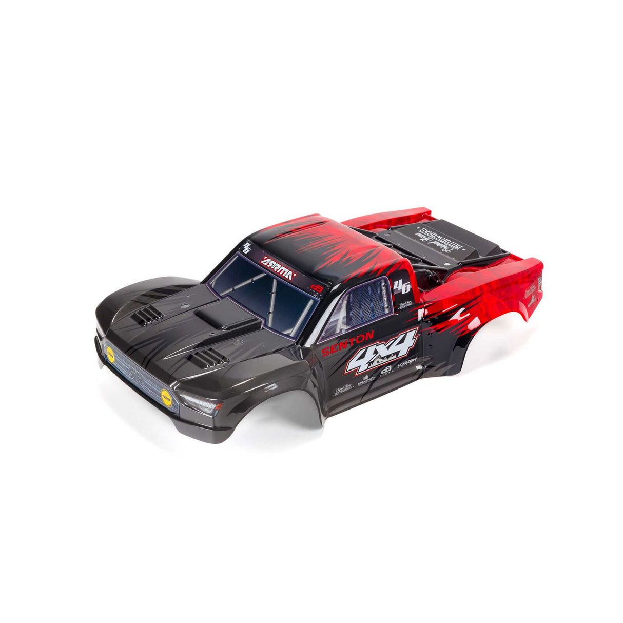 ARRMA 402310 1/10 Painted Body, Red: SENTON 4X4 MEGA