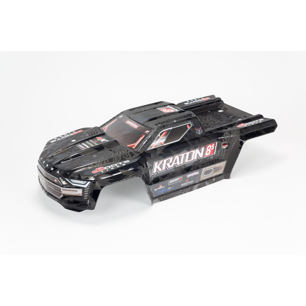 ARRMA ARA409008 1/5 carrosserie peinte noir KRATON 4X4 8S EXB