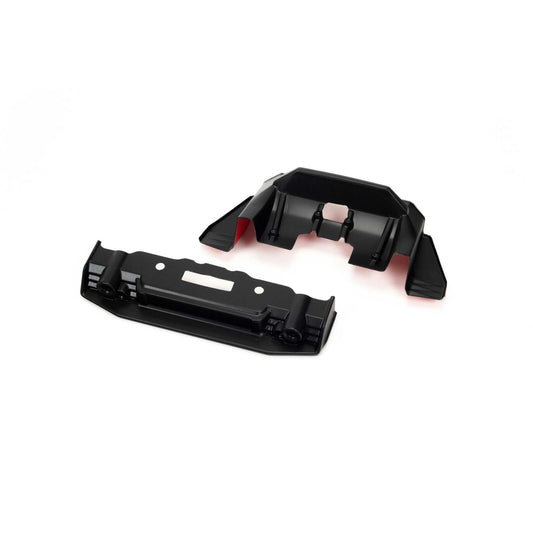 ARRMA ARA410008 1/7 Painted Splitter And Diffuser Black and Red FELONY 6S BLX