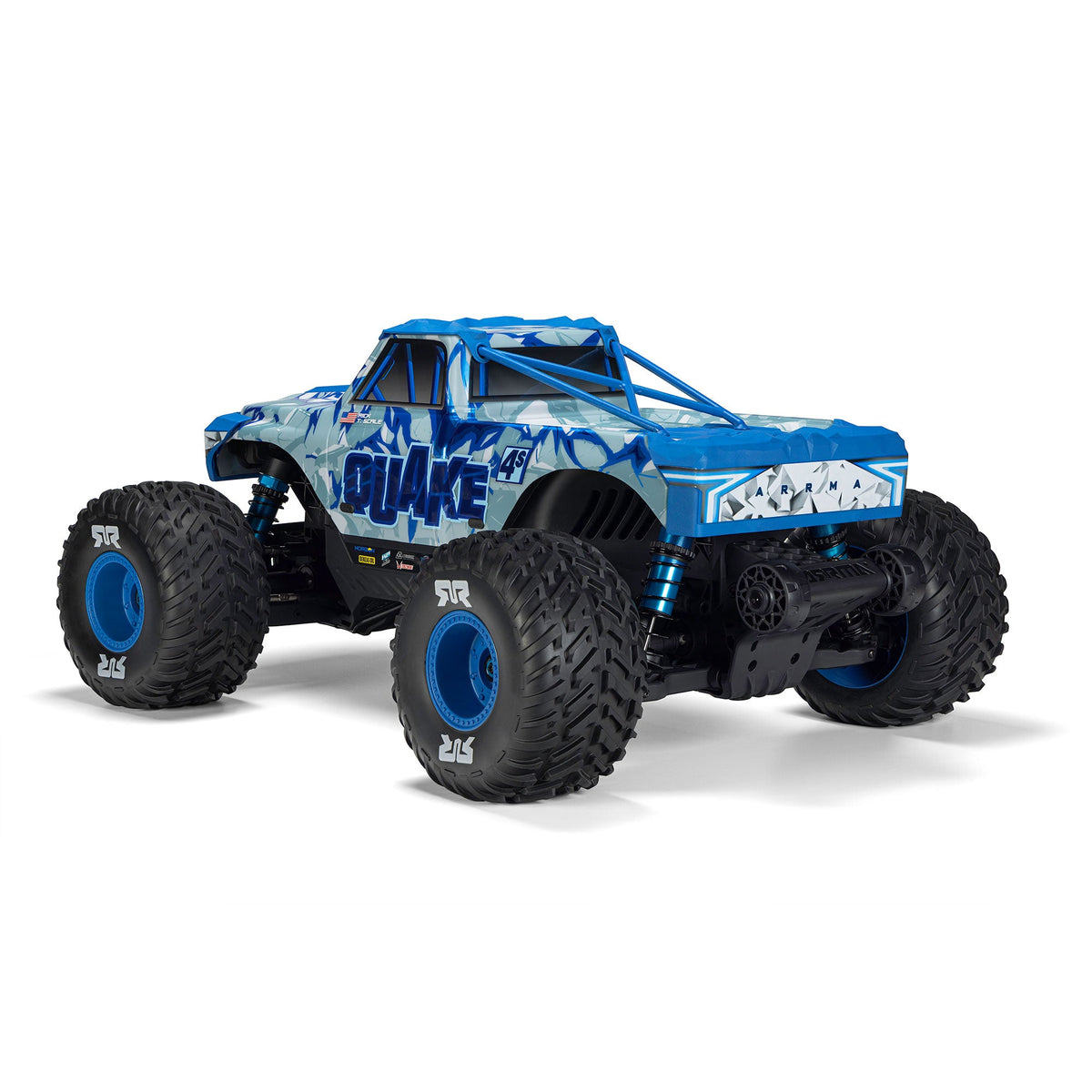 ARRMA ARA4437T2 Quake 4S DSC 1/8 4X4 RTR Brushless Monster Truck