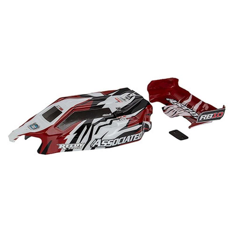 Team Associated ASC72020 RB10 RTR Body and Wing red