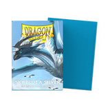 Dragon Shield: Sky Blue & Silver - Matte Dual Sleeves