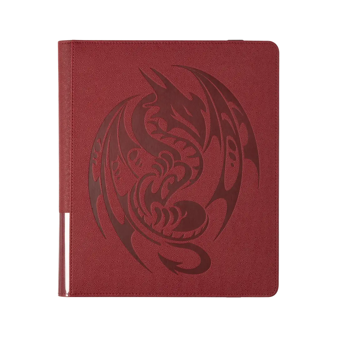 Card Codex Portfolio 360 - Blood Red