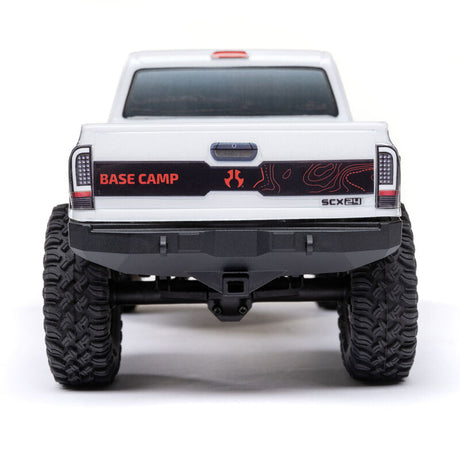 AXIAL 1/24 SCX24 Base Camp 4WD Rock Crawler Brushed RTR with Battery & Charger, White