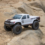 AXIAL 1/24 SCX24 Base Camp 4WD Rock Crawler Brushed RTR with Battery & Charger, White