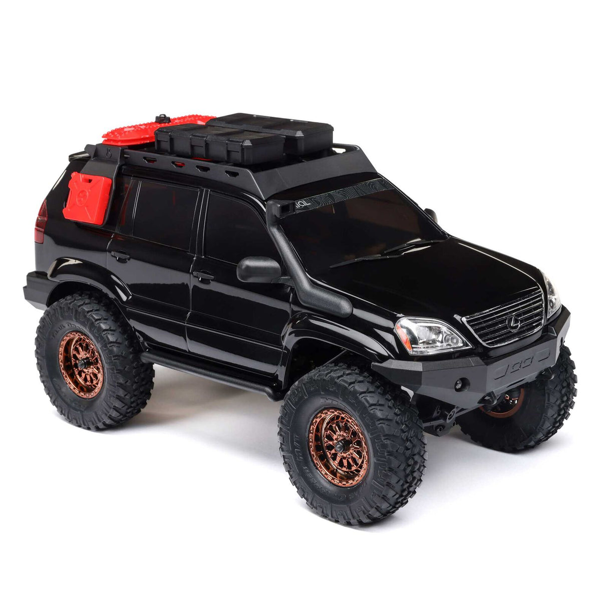 AXIAL 1532T3 1/24 SCX24 Lexus GX 470 4X4 Rock Crawler RTR, BLACK