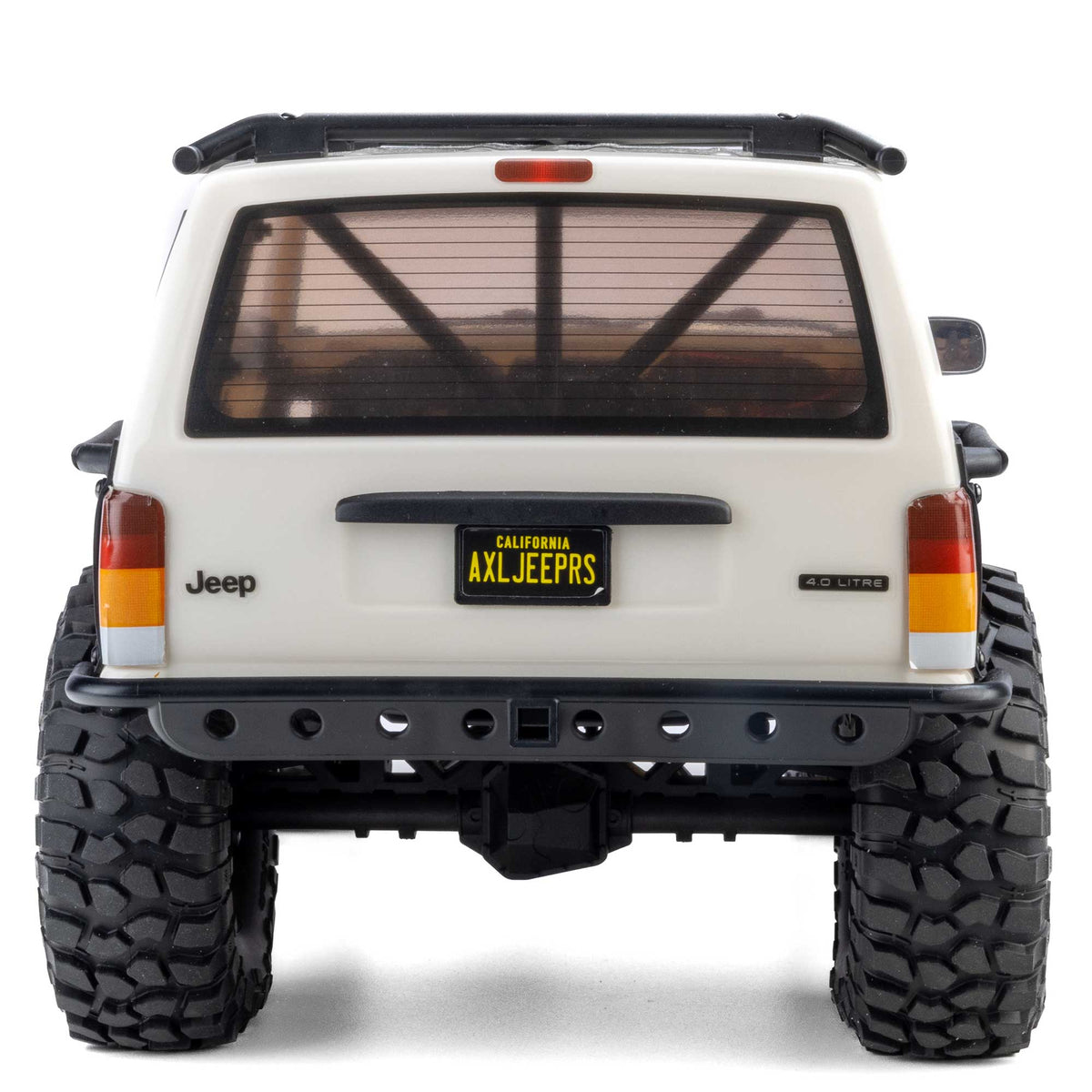 Axial 1/10 SCX10 III Jeep Cherokee XJ 4X4 RTR Brushed Rock Crawler White