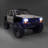 Axial 1/10 SCX10 III Jeep Cherokee XJ 4X4 RTR Brushed Rock Crawler White