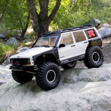 Axial 1/10 SCX10 III Jeep Cherokee XJ 4X4 RTR Brushed Rock Crawler White