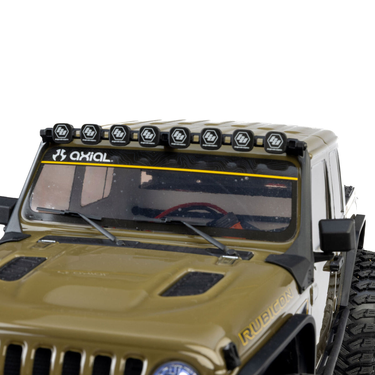 1/10 Axial SCX10 III Motobilt Waypoint Jeep JT Gladiator Green AXI-2443T2