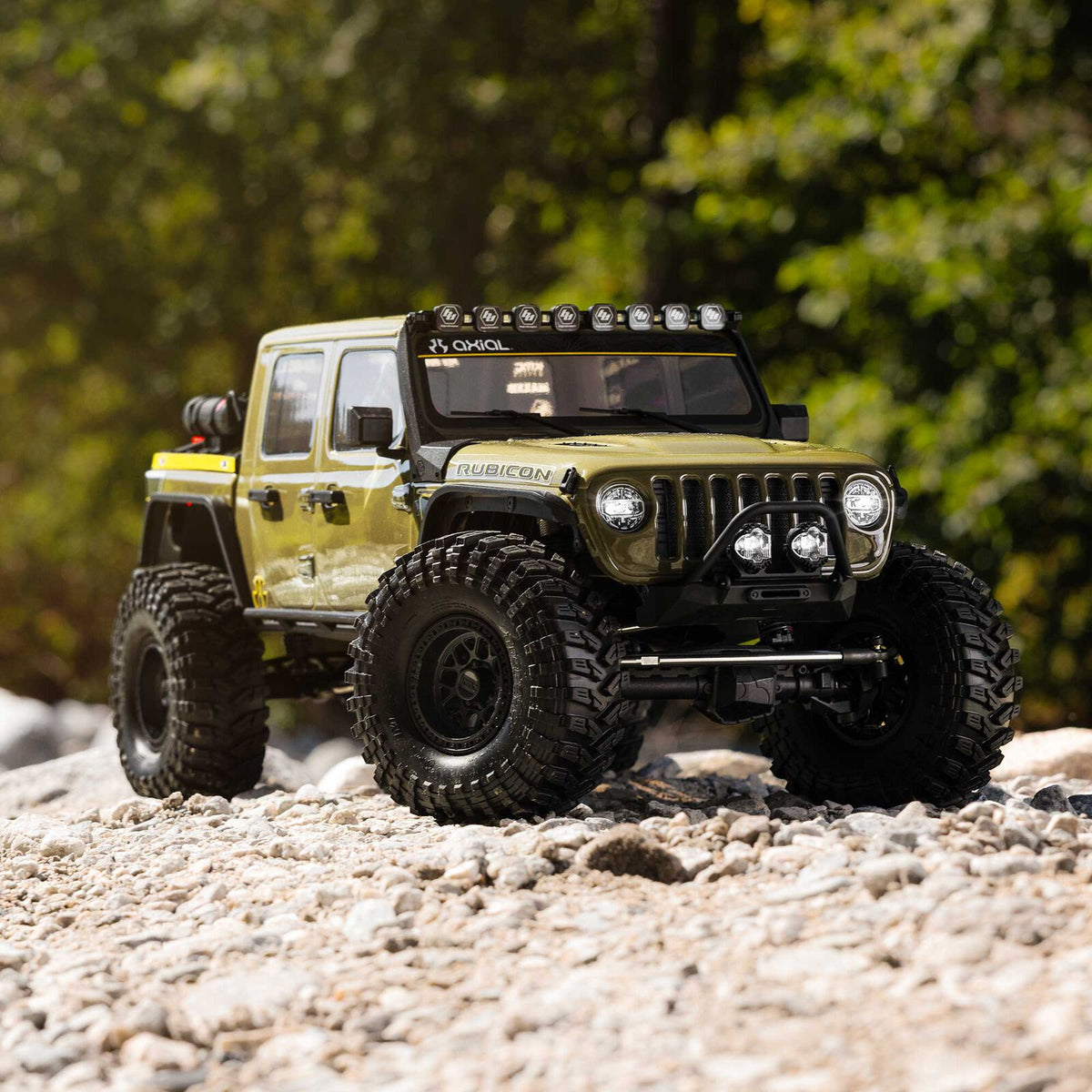 1/10 Axial SCX10 III Motobilt Waypoint Jeep JT Gladiator Green AXI-2443T2