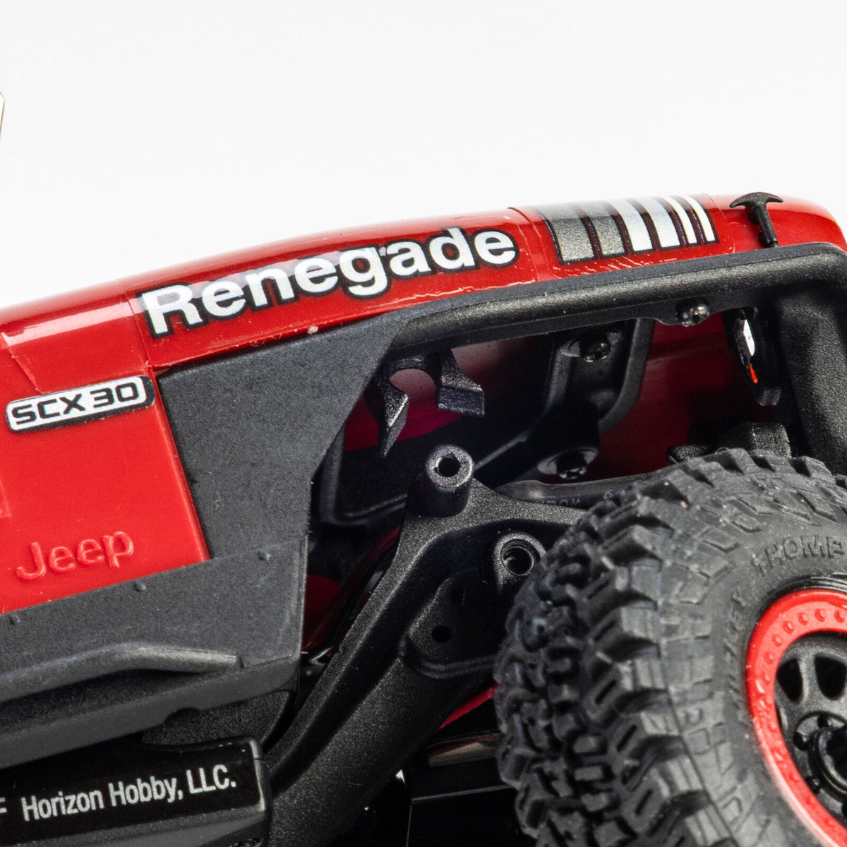 Axial AXI-3273T1 SCX30 Jeep CJ-7 Renegade 1/30 4WD RTR Scale Mini Crawler (Crawler Version) (Red) w/2.4GHz Radio, Battery & Charger