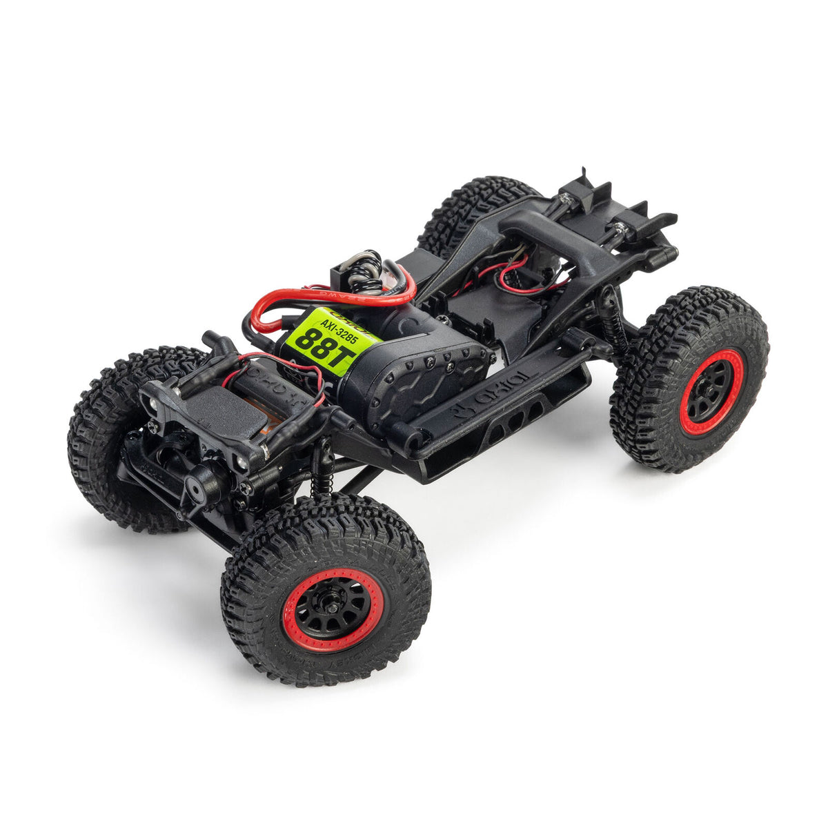 Axial AXI-3273T1 SCX30 Jeep CJ-7 Renegade 1/30 4WD RTR Scale Mini Crawler (Crawler Version) (Red) w/2.4GHz Radio, Battery & Charger