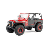 Axial AXI-3273T1 SCX30 Jeep CJ-7 Renegade 1/30 4WD RTR Scale Mini Crawler (Crawler Version) (Red) w/2.4GHz Radio, Battery & Charger