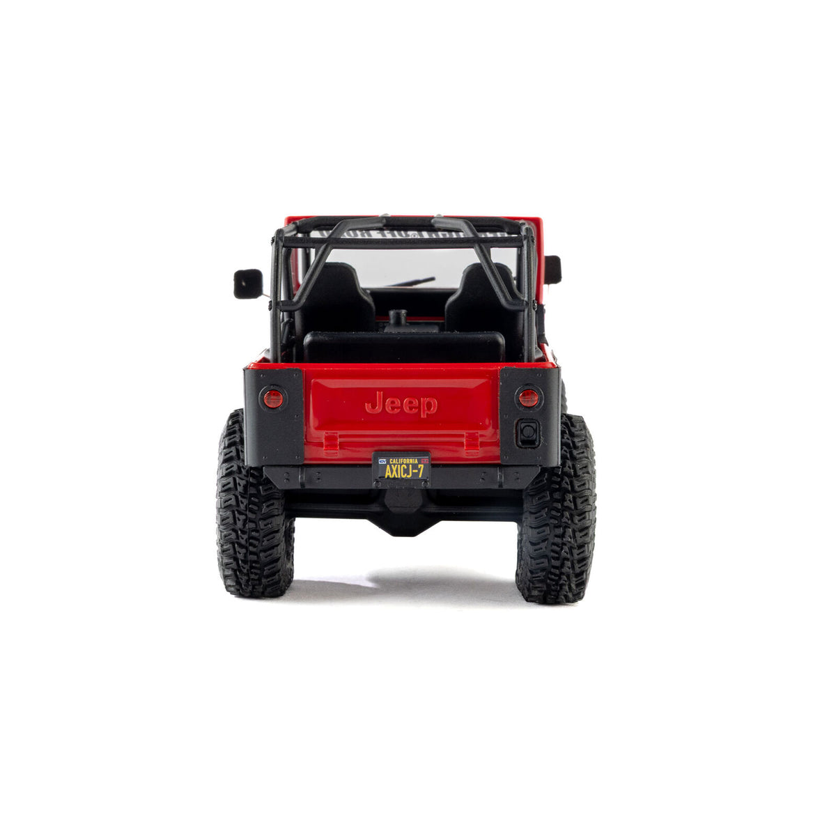 Axial AXI-3273T1 SCX30 Jeep CJ-7 Renegade 1/30 4WD RTR Scale Mini Crawler (Crawler Version) (Red) w/2.4GHz Radio, Battery & Charger