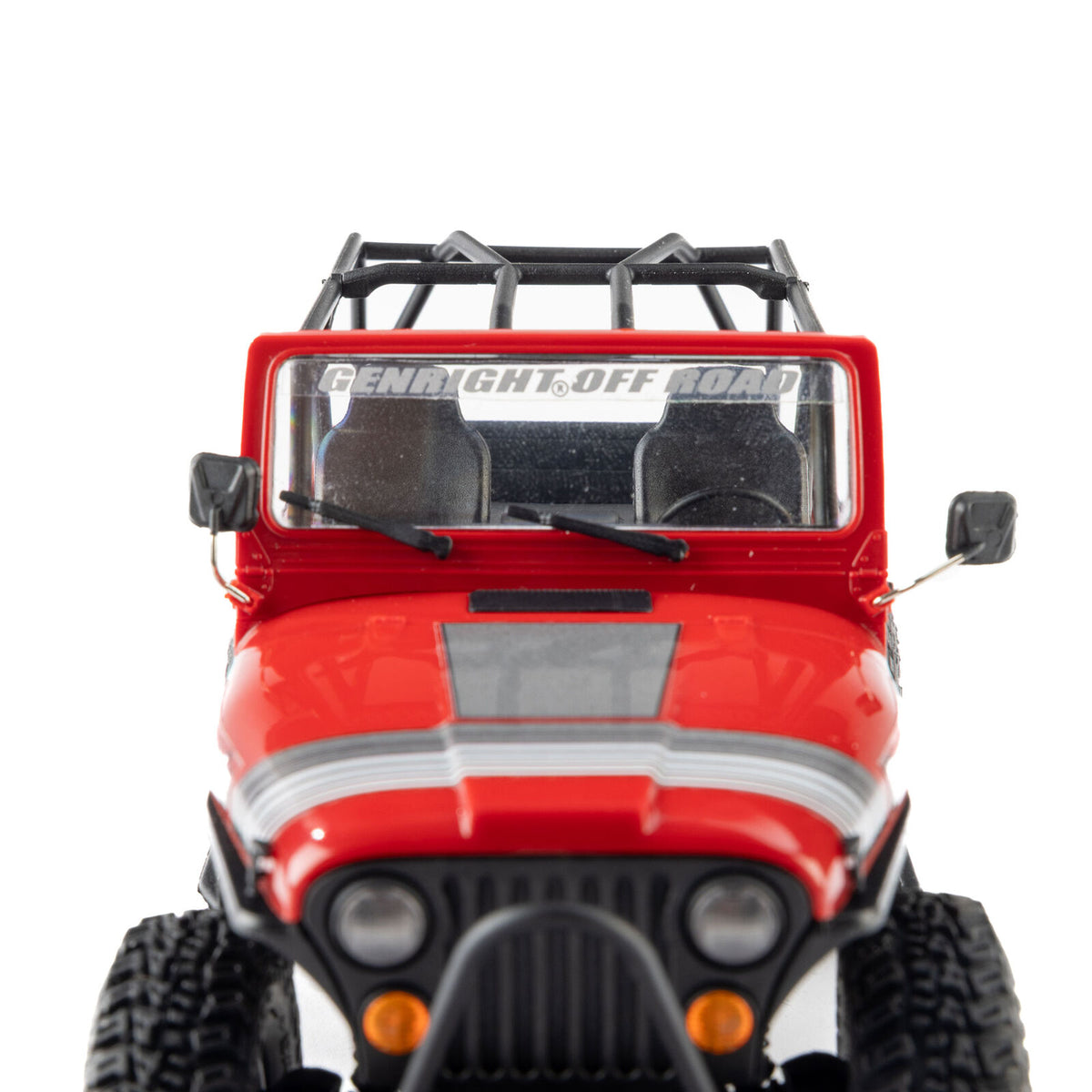 Axial AXI-3273T1 SCX30 Jeep CJ-7 Renegade 1/30 4WD RTR Scale Mini Crawler (Crawler Version) (Red) w/2.4GHz Radio, Battery & Charger