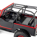 Axial AXI-3273T1 SCX30 Jeep CJ-7 Renegade 1/30 4WD RTR Scale Mini Crawler (Crawler Version) (Red) w/2.4GHz Radio, Battery & Charger