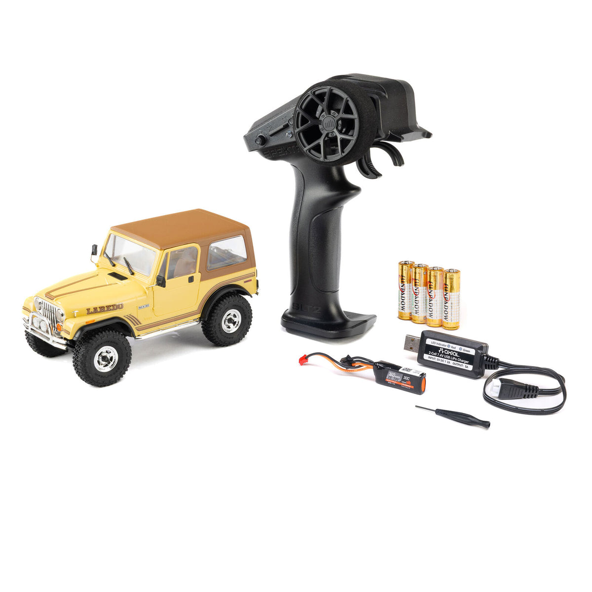 Axial AXI-3273T3 1/30 SCX30 Jeep CJ-7 (Battery & Charger Included)