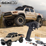 Axial SCX30 Toyota Tacoma TRD Pro Brushed Rock Crawler Tan 1/30 RTR 4WD AXI-3289T2