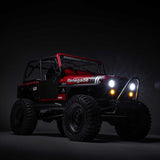 Axial 1/10 SCX10 III Jeep CJ-7 4X4 RTR Brushed Rock Crawler, Red