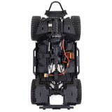 Axial AXI03008V2T1 SCX10 III Jeep CJ-7 V2 1/10 RTR 4WD Brushed Rock Crawler (Red) w/2.4GHz Transmitter