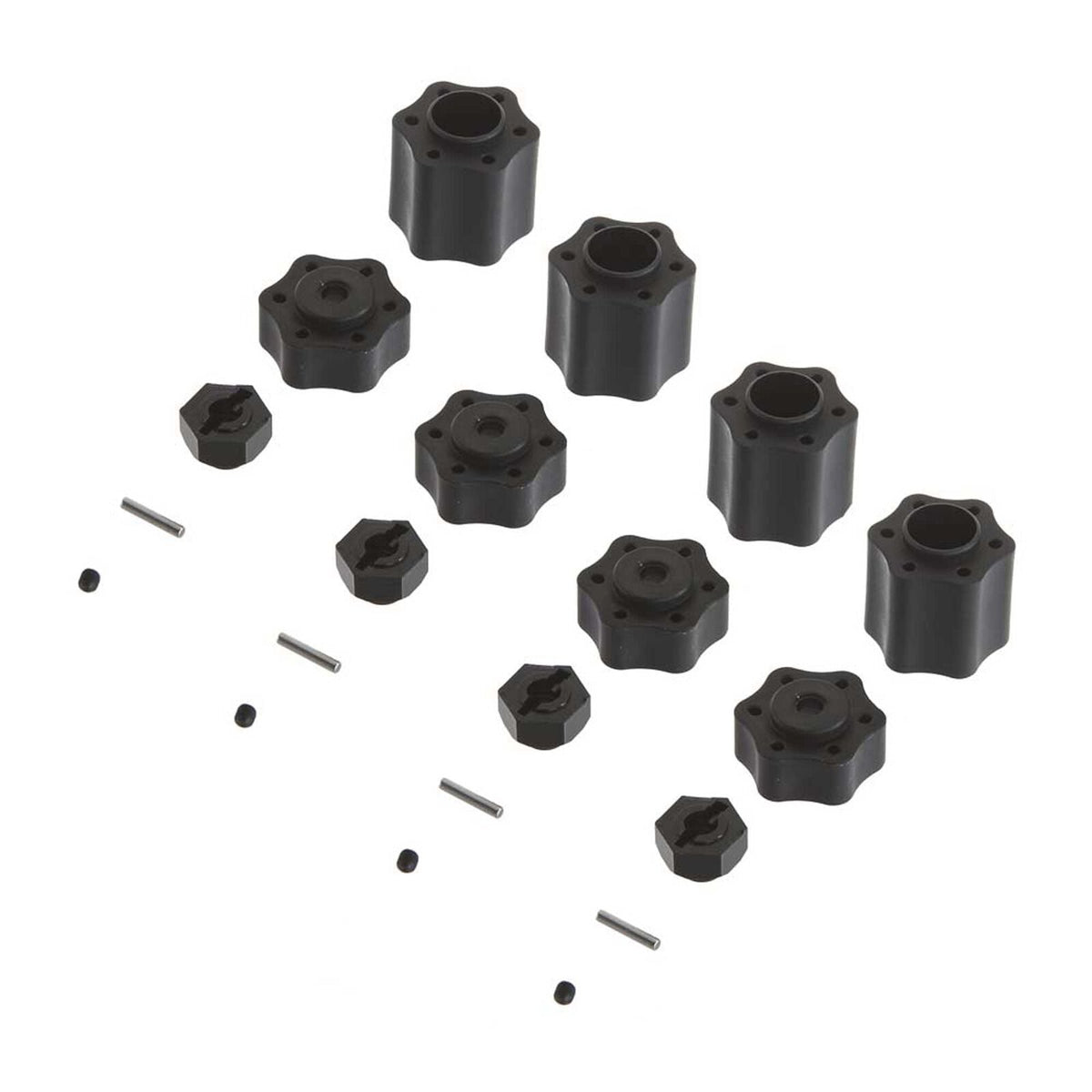 Axial AXIC8027 Hex Hub Conv Set 12mm Wraith
