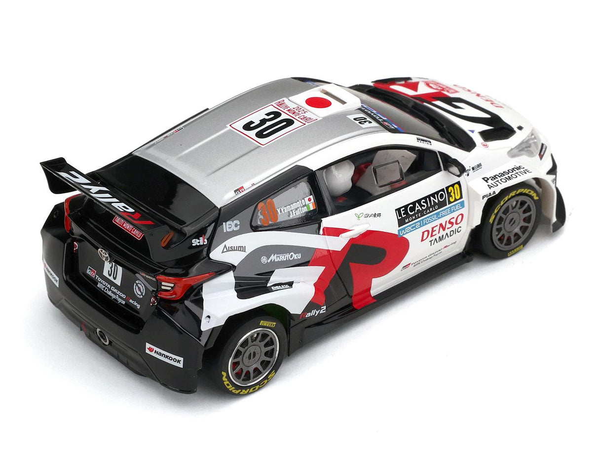 Avant Slot 52607B Toyota Yaris WRC2 2025 Rally Montecarlo 1/32 Slot Car