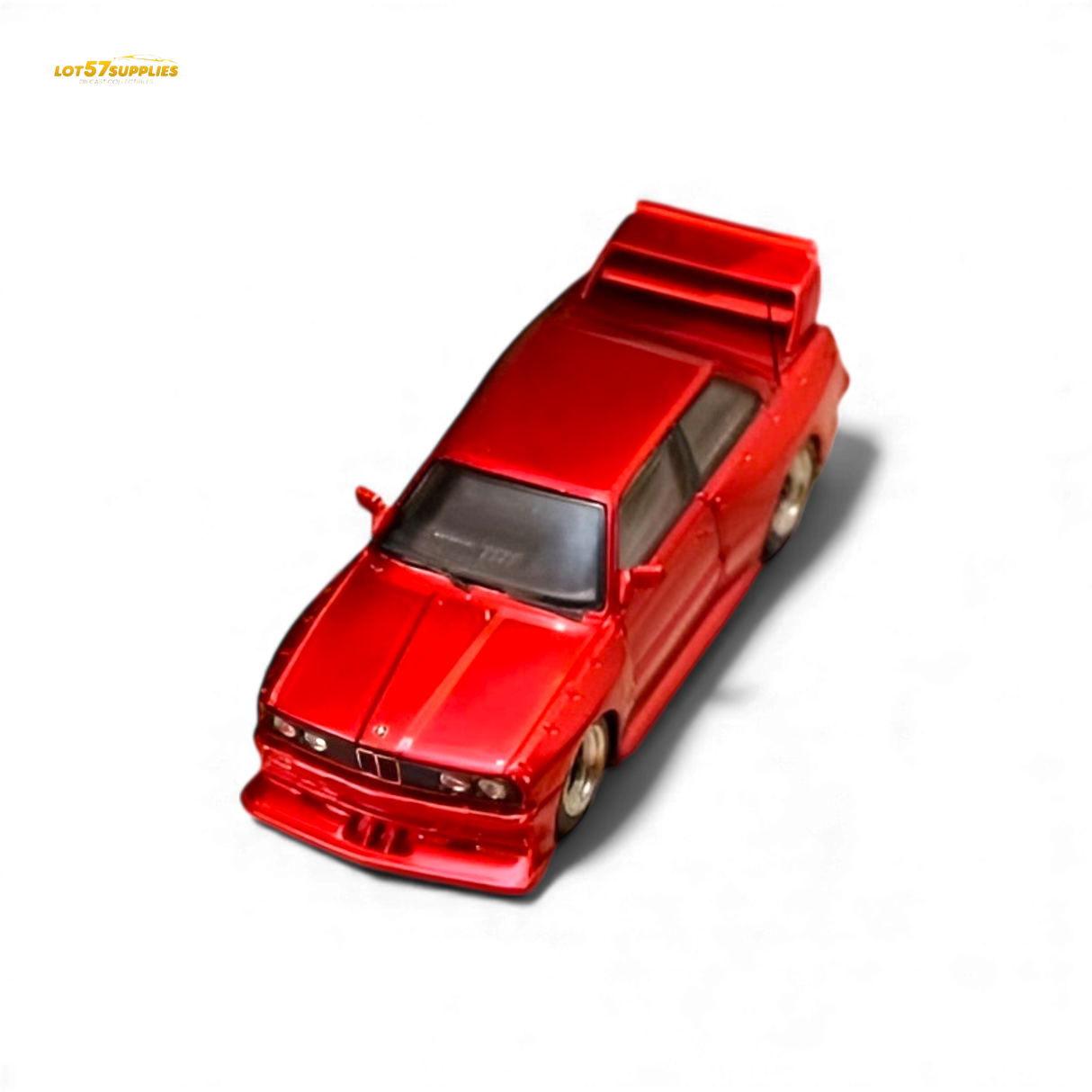 SW BMW E30 M3 LTO Modified Red 1:64