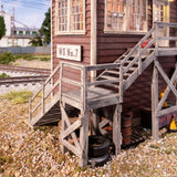 Woodland Scenics BR4964 N Scale Built Up Structure - Interlocking Switch Tower